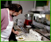 Jeffery's Chef David Garrido at Fresh Planet
